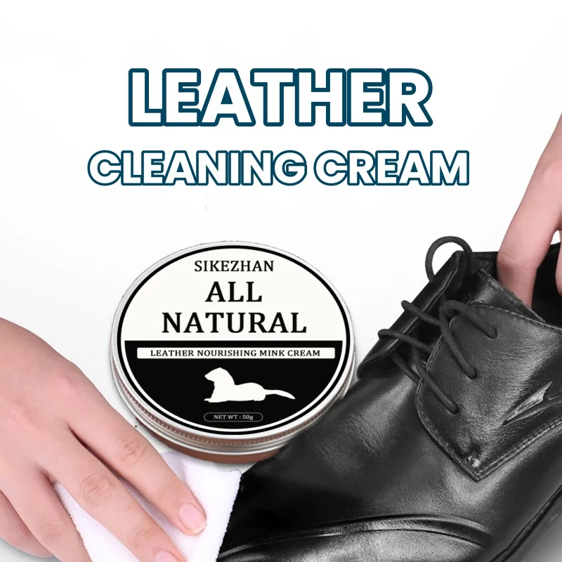 Shoe Cleaner - SIKEZHAN Leather Sofa Cleaner Polish Mink