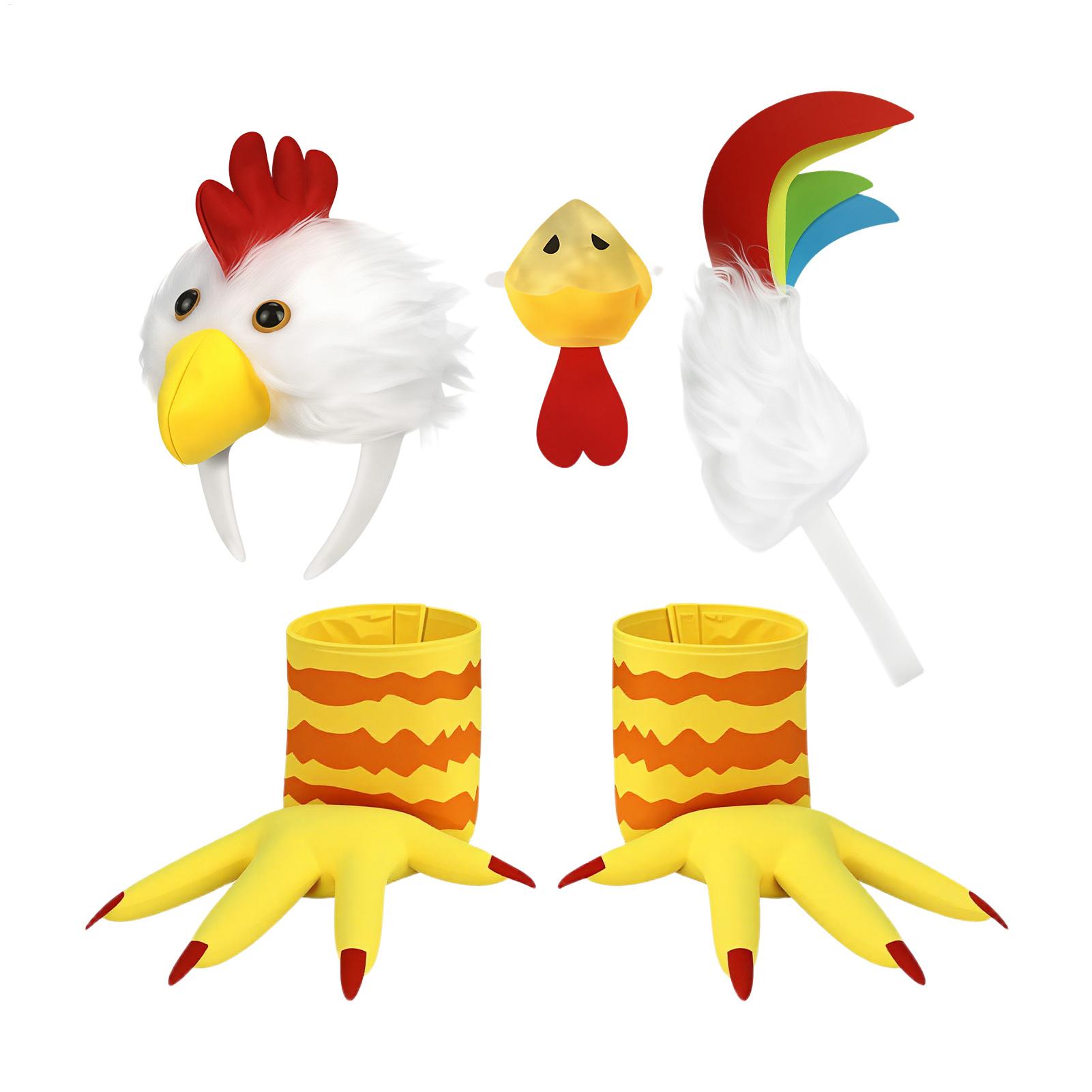Rooster Chicken Costume Access - Shoe Brush 评论和价格