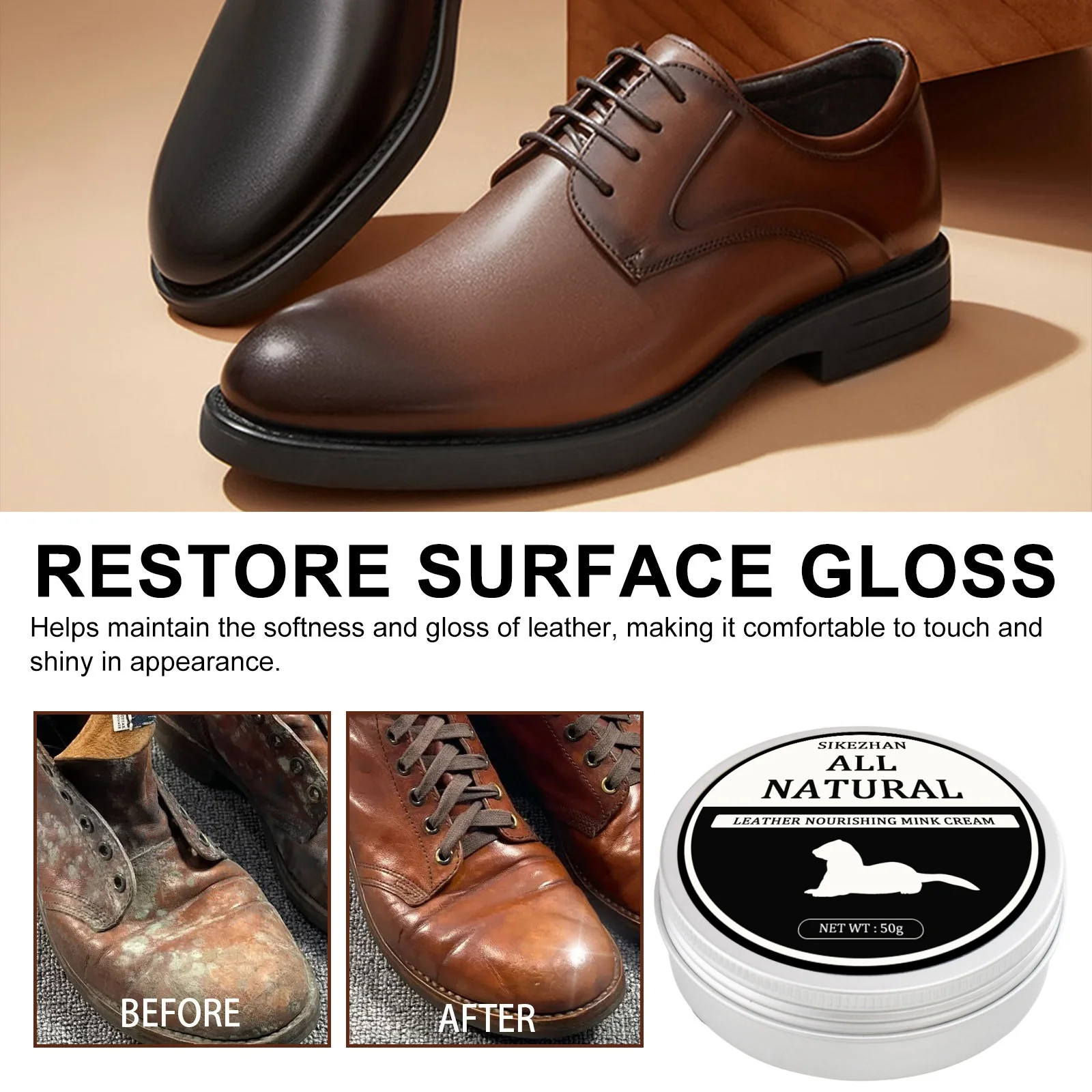 SIKEZHAN Leather Sofa Cleaner  - Shoe Cleaner 评论和价格