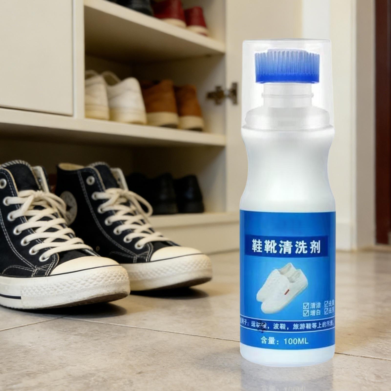 White Shoe Cleaner 100ml Foam  - Sneaker Care Spray 评论和价格