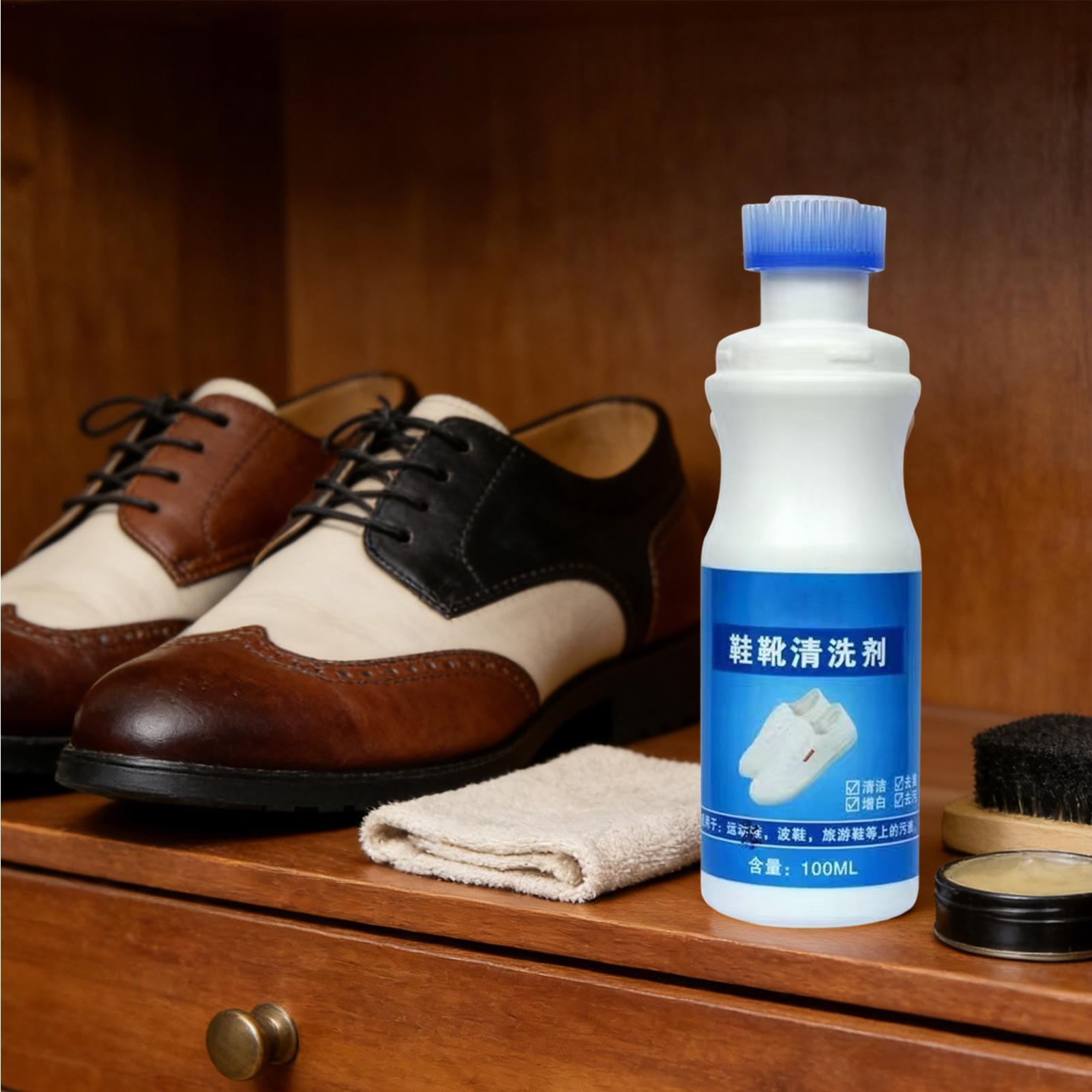 White Shoe Cleaner 100ml Foam  - Sneaker Care Spray 评论和价格